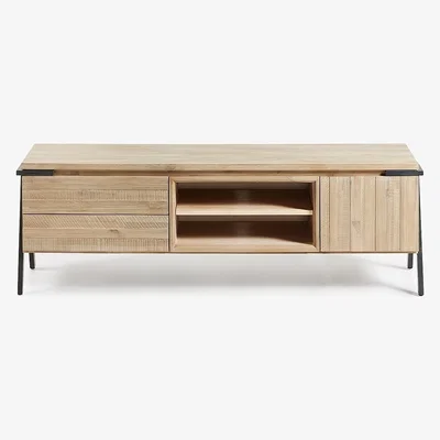 Cuckooland Disset Acacia Wood Tv Unit