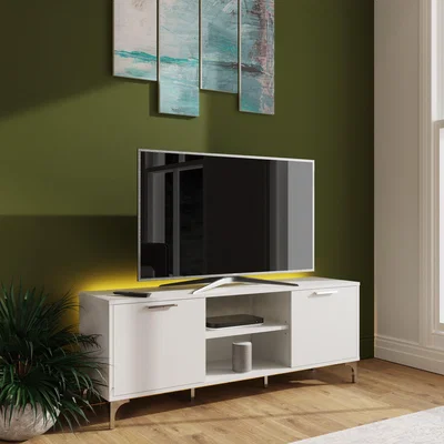 Dunelm Ouverte SMART LED TV unit White