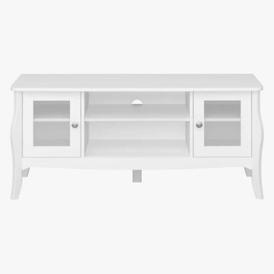 Dunelm Baroque TV Stand White