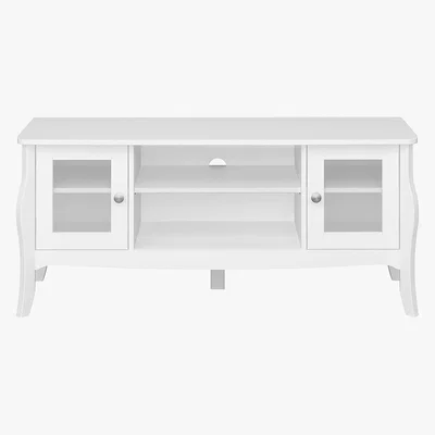 Dunelm Baroque TV Stand White