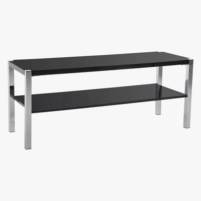 Dunelm Novello Black TV Stand Black