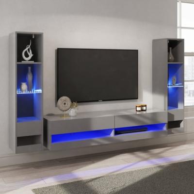 Dunelm Delta Wide Open Shelf TV Unit for TVs up to 65"