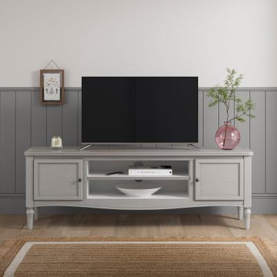 Dunelm Ariella Wide TV Unit, Warm Stone Stone
