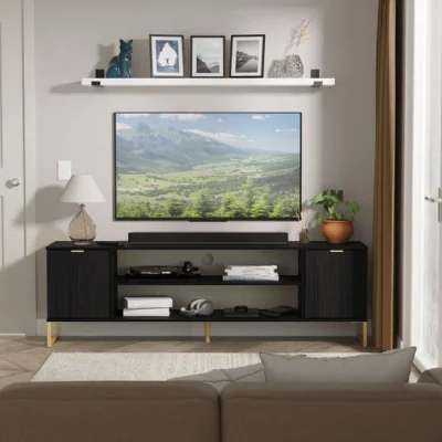 Dunelm Harborne Extra Wide TV Unit for TVs up to 80"