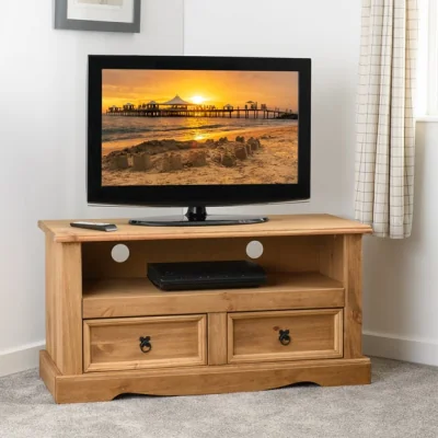 Dunelm Return - Corona 2 Drawer TV Unit for TVs up to 42"