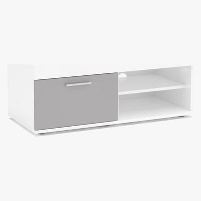 Dunelm Edgeware Small TV Stand White