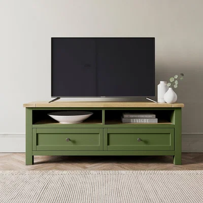 Dunelm Olney TV Unit for TVs up to 55" Olive