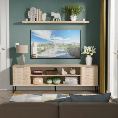 Dunelm Tuxford Extra Wide TV Unit for TVs up to 80"