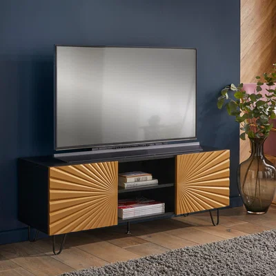 Dunelm Shyla TV Unit Gold