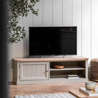 Dunelm Elda TV Unit Green