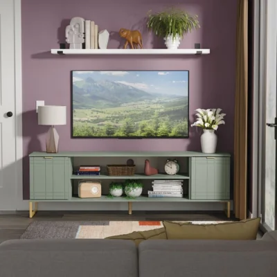Dunelm Darlton Extra Wide TV Unit for TVs up to 80"