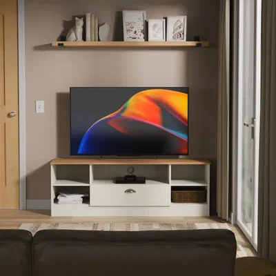 Dunelm Earlston Wide Open TV Unit for TVs up to 65"