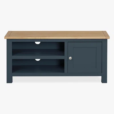 Dunelm Bromley Blue TV Stand Blue
