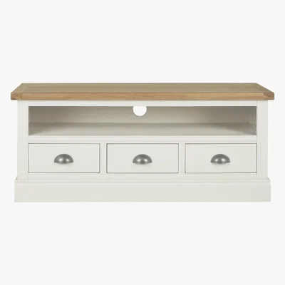 Dunelm Compton Ivory Large TV Stand Ivory