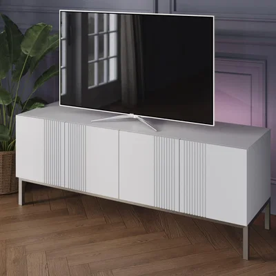 Dunelm Iona Smart Large TV Unit White