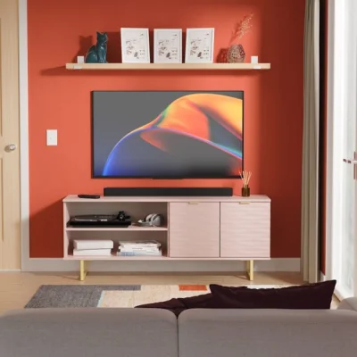 Dunelm Tuxford Wide TV Unit for TVs up to 65"