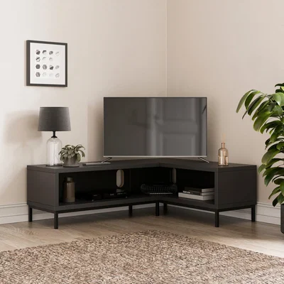 Dunelm Fulton Open Corner TV Unit for TVs up to 60"