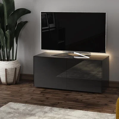 Dunelm Intel LED 1100 TV Unit Black