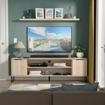 Dunelm Darlton Extra Wide TV Unit for TVs up to 80"