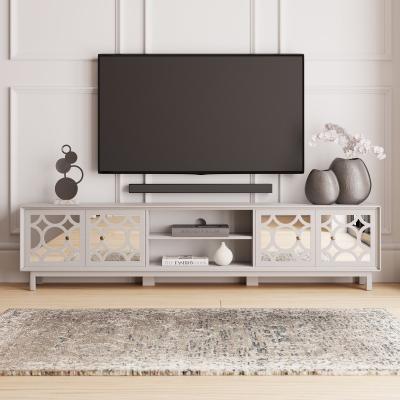 Dunelm Delphi Grey Wide TV Unit Grey