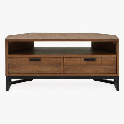 Dunelm Jackson Corner TV Stand Pine
