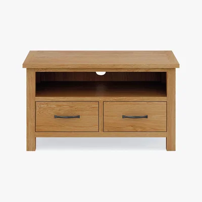 Dunelm Sidmouth Oak TV Stand Oak (Brown)