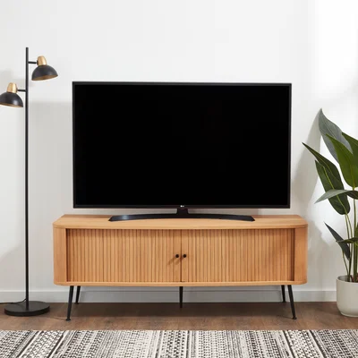 Dunelm Hansen Wide TV Unit Oak