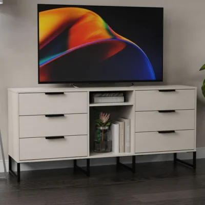 Dunelm Milston 6 Drawer TV Unit for TVs up to 65"