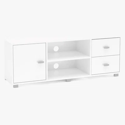 Dunelm Covent TV Stand White