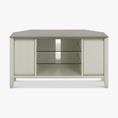 Dunelm Bergen Corner TV Stand Grey
