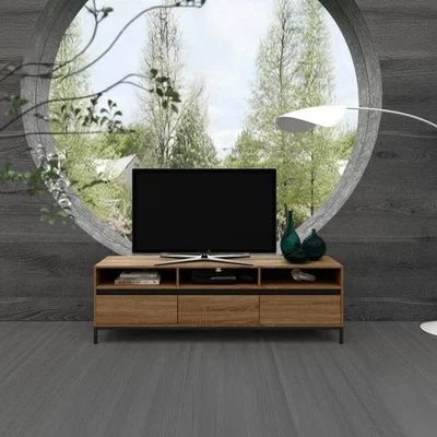 Dunelm Bari Extra Wide TV Unit for TVs up to 75"