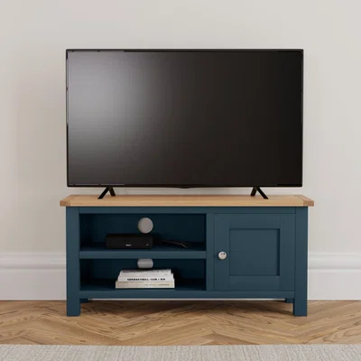 Dunelm Bromley Blue TV Stand Blue