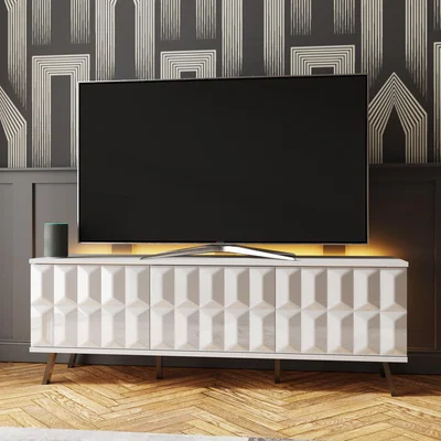 Dunelm Elevate SMART LED TV Cabinet White