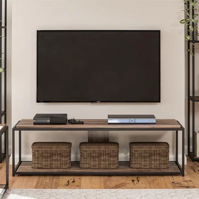 Dunelm Queer Eye Quincy TV Stand, Weathered Oak Oak (Brown)