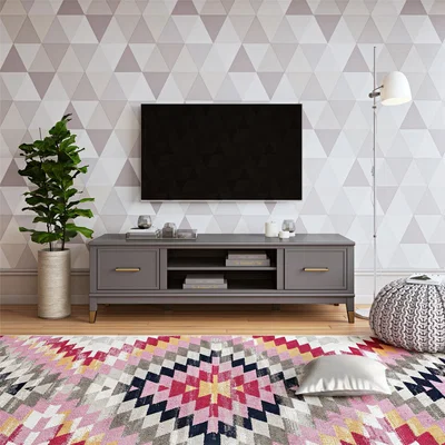 Dunelm Cosmo Westerleigh TV Stand Graphite (Grey)