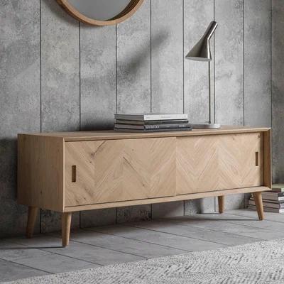 Dunelm Manila TV Stand Natural