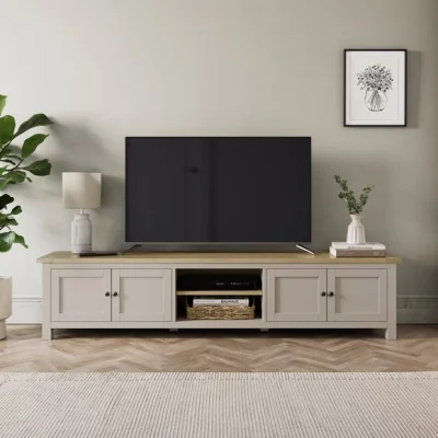 Dunelm Olney Superwide TV Unit for TVs up to 60"