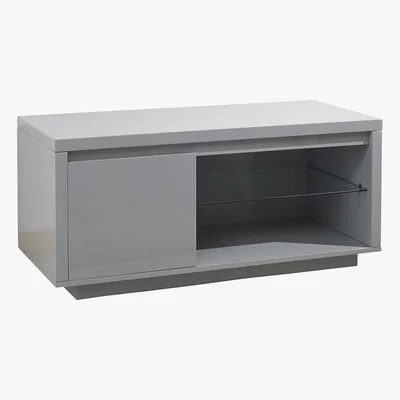 Dunelm Polar LED TV Stand Grey