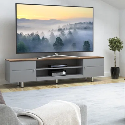 Dunelm White Sands Wide TV Stand, 190cm Grey