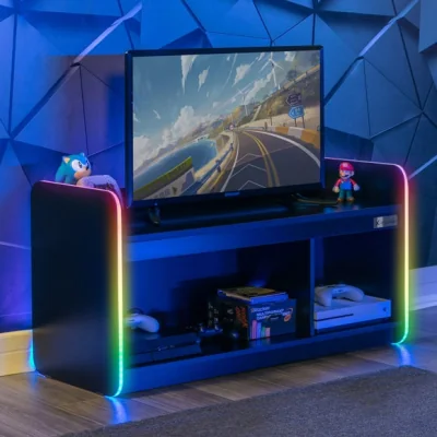 Dunelm Return - X Rocker Electra TV Unit for TVs up to 42" with LED Lights