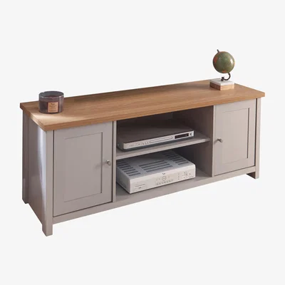 Dunelm Lancaster TV Cabinet Large Grey