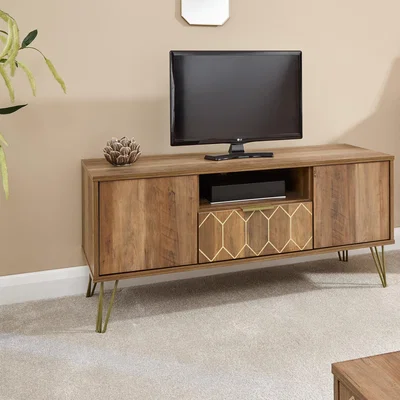 Dunelm Return - Orleans TV Unit for TVs up to 50", Mango Wood