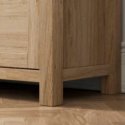 Dunelm Olney Extra Wide TV Unit for TVs up to 80" Oak