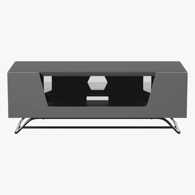 Dunelm Chromium TV Unit Grey