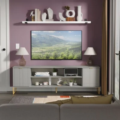 Dunelm Darlton Extra Wide TV Unit for TVs up to 80"
