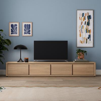 Dunelm Malik Low Super Wide TV Unit for TVs up to 65"