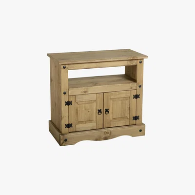Dunelm Corona Small TV Stand Natural