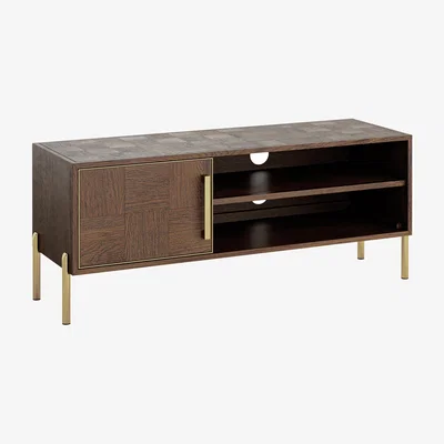 Dunelm Gambit Small Tv Unit for Tvs Up To 50 Dark Oak