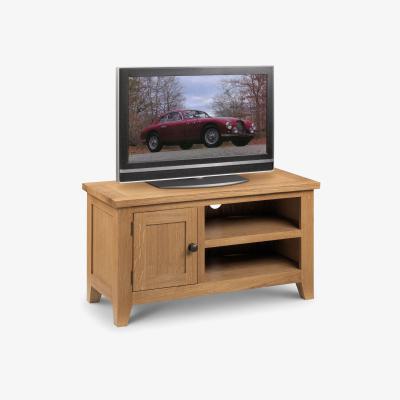 Dunelm Astoria Oak TV Stand Brown
