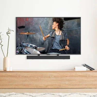 Dunelm AVF Universal Sound Bar Mounting Kit Black